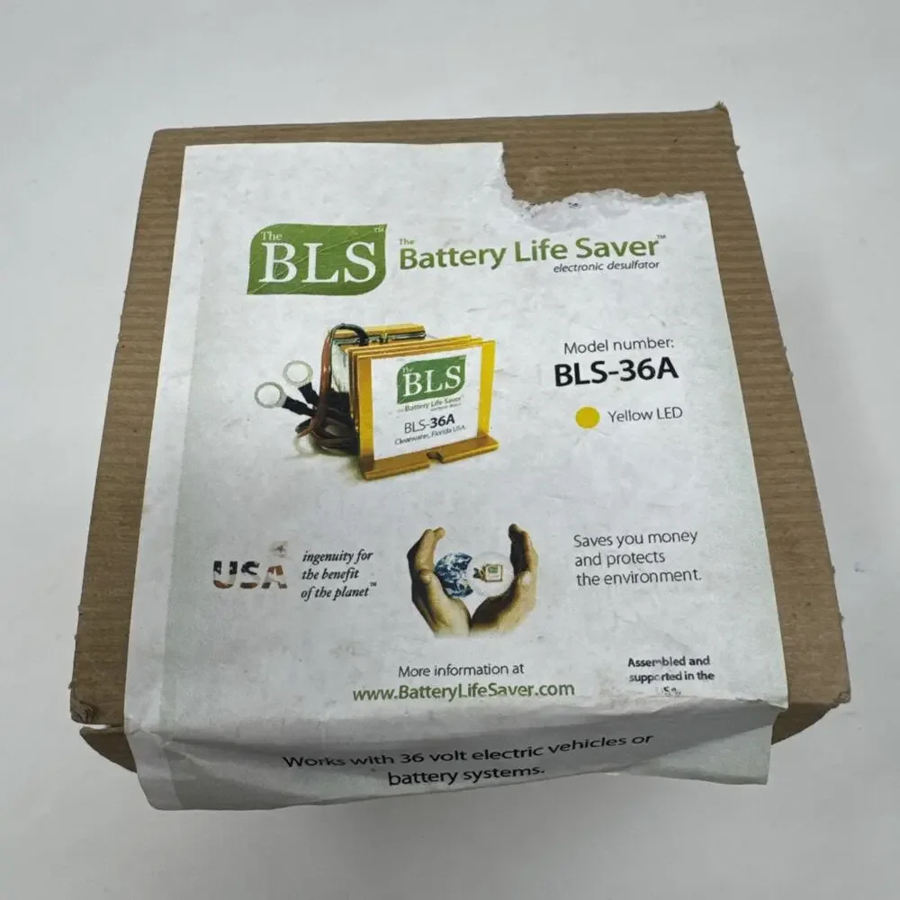 Battery Life Saver BLS-36A New 36V Golf‎ Cart Battery Life Extender